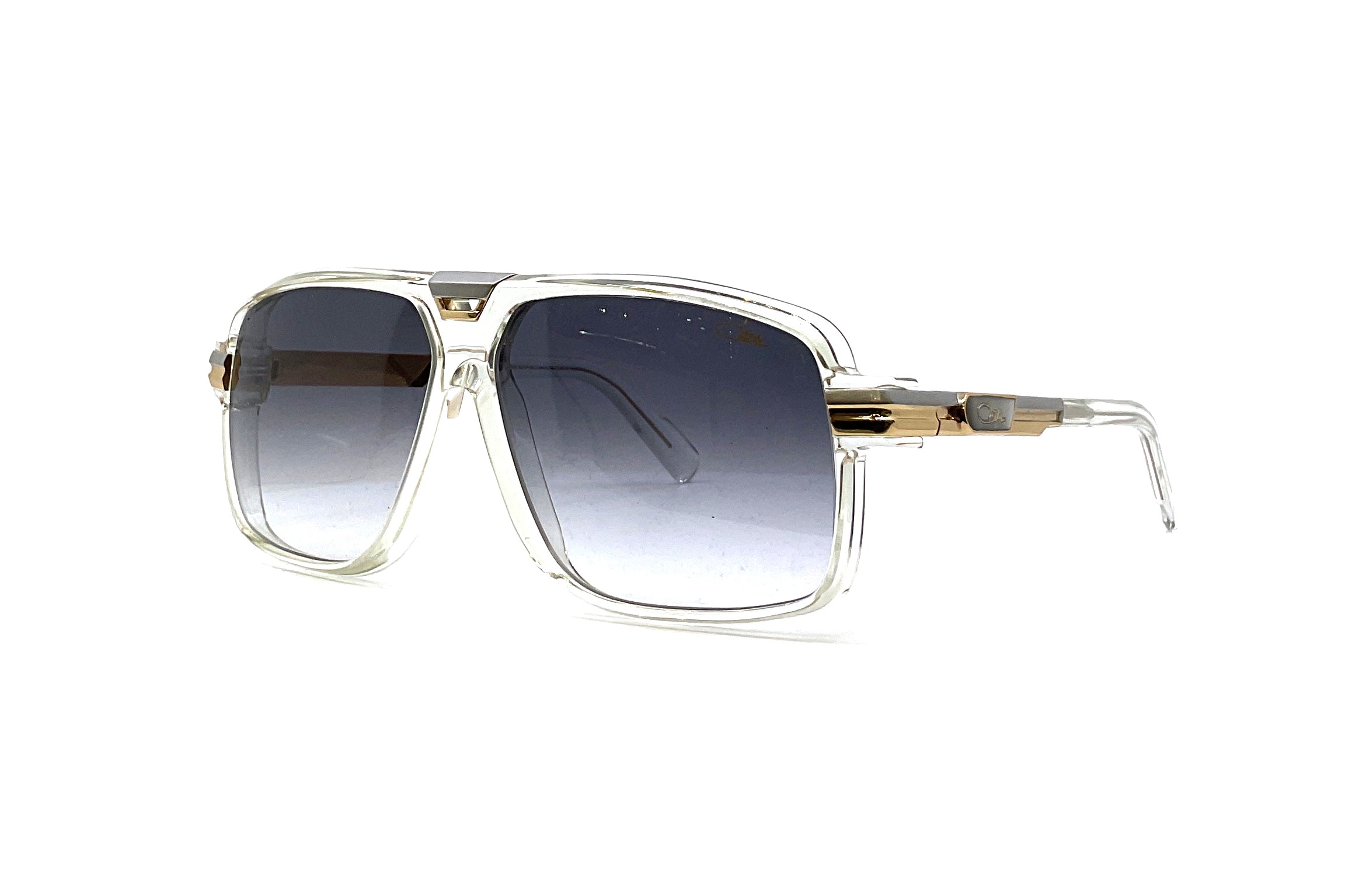 Cazal 6032/3 Sunglasses - Crystal/Bi Color Frame - Retro Fashion Eyewear for Men & Women - Perfect for Outdoor Activities & Style Statement