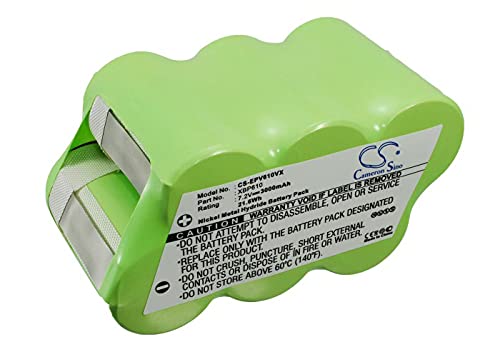 SPANN 7.2V Battery Replacement for Shark UV610 Series (UV610BL/UV610C/UV610DT/UV610TC/UV610US/UV614/UV614H/XBP610) - Compatible with Shark Cordless Vacuums - Perfect for Home Cleaning & Pet Hair Removal