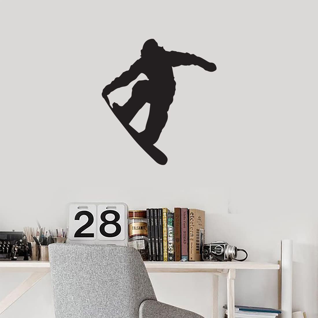 Premium Waterproof Vinyl Snowboard Stickers (Set of 2) - Durable Decals for Snowboards, Helmets, Laptops, Phones, Cars & Home Decor | Perfect for Winter Sports Enthusiasts & Snowboarding Accessories