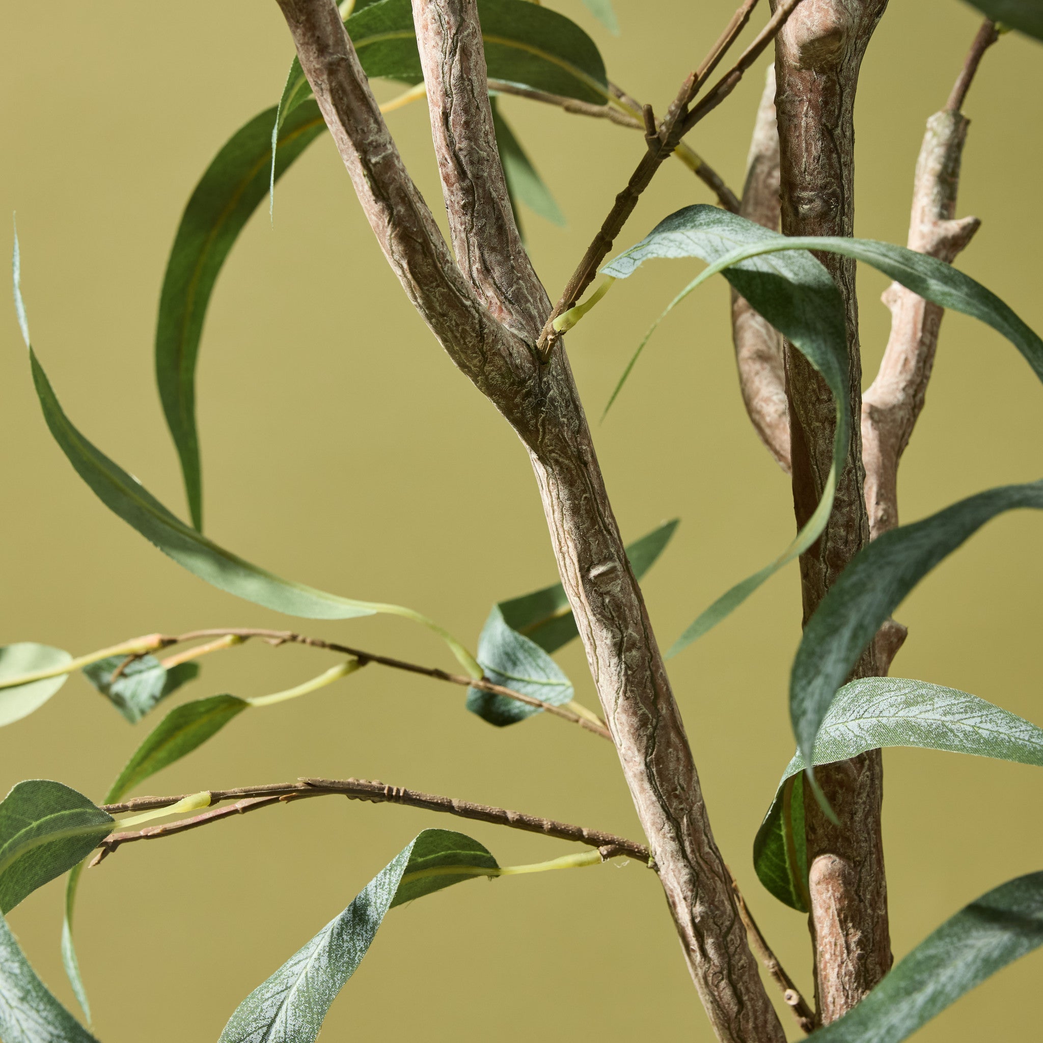 Artificial Eucalyptus Willow Tree - 72 Inch Tall Faux Greenery for Home Decor, Wedding Centerpieces, and Office Styling
