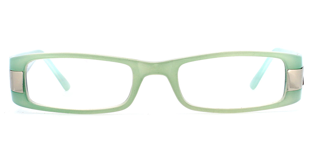 Stylish Metal and Plastic Rectangle Eyeglasses JV534 - Perfect for Reading, Work, and Fashion Accessories