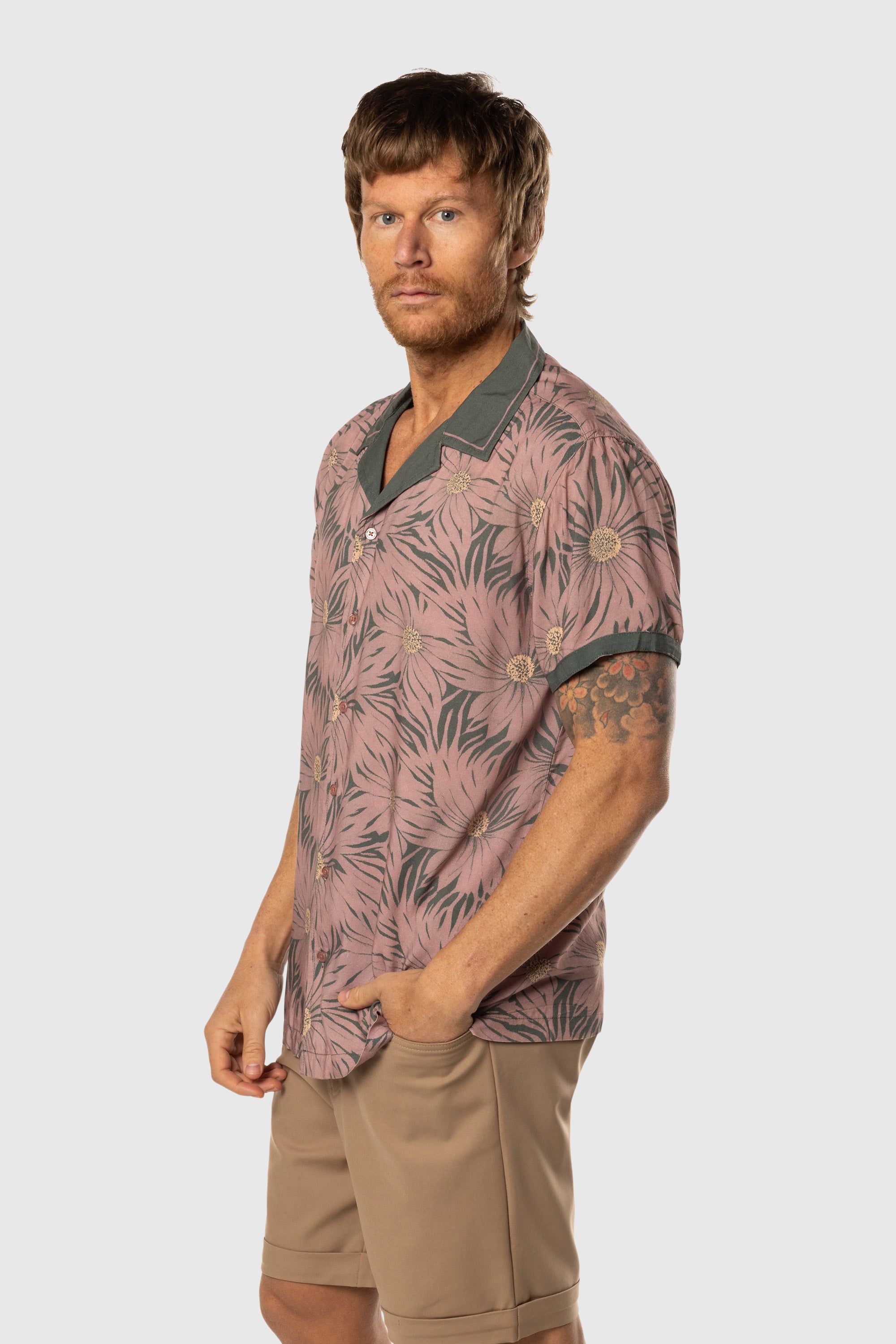 Stylish Men's Vice Button Up Shirt - Casual & Formal Wear for Work, Parties & Everyday Outfits