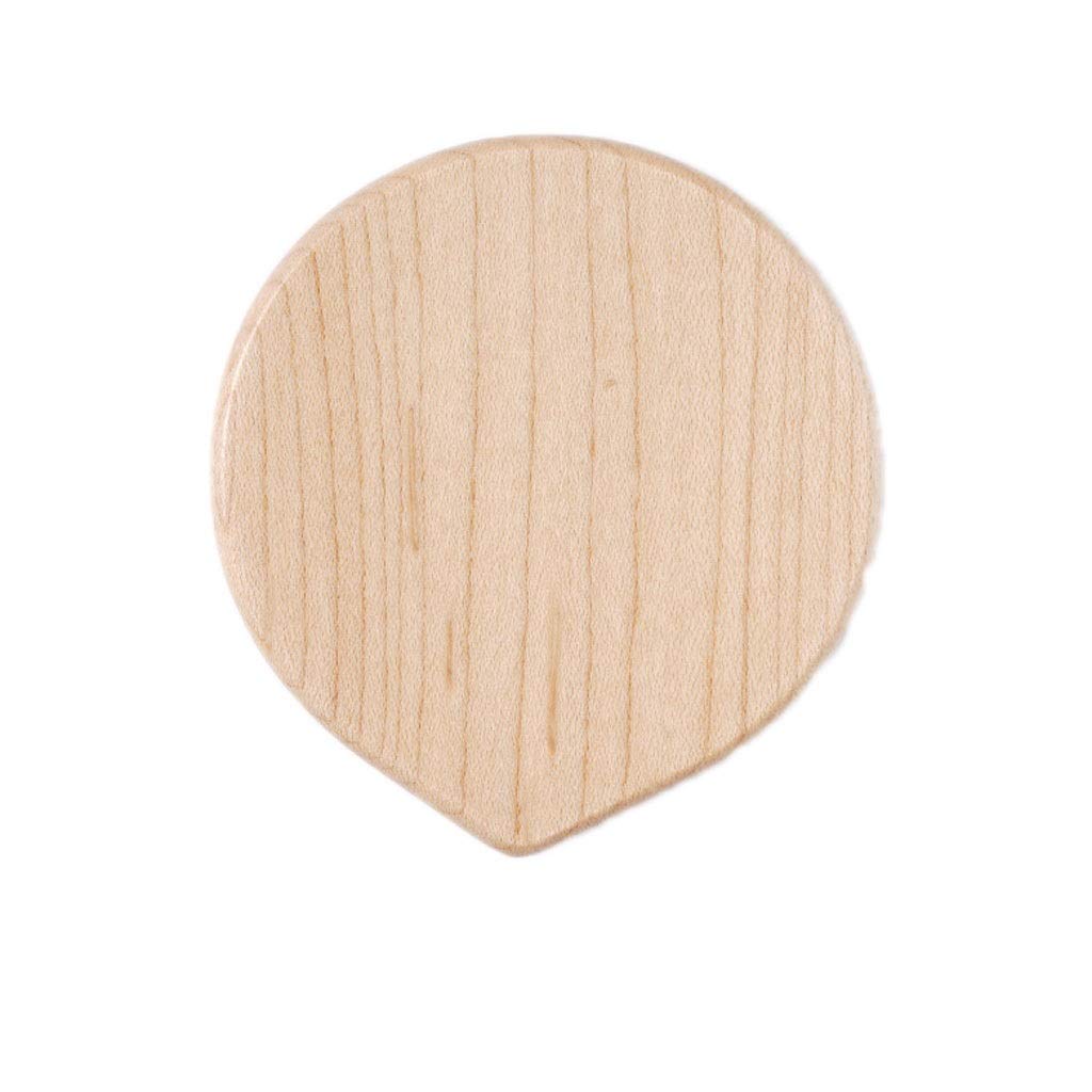 ZANZAN Handheld Sliding Mini Makeup Mirror - Wooden Portable High-Definition Cosmetic Mirror for Travel, Purse & Pocket - Heart-Shaped Maple Design - Perfect for On-the-Go Touchups, Home Vanity & Travel Makeup Kit