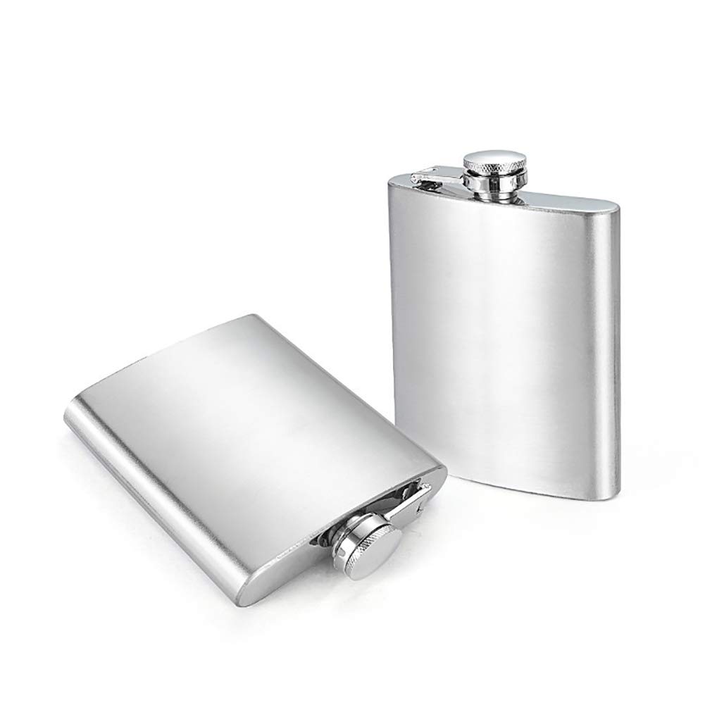 Premium 10oz Stainless Steel Hip Flask with Funnel - Leakproof Portable Liquor Flask for Whiskey, Bourbon & Vodka - Perfect for Outdoor Adventures, Camping, Travel & Gifts