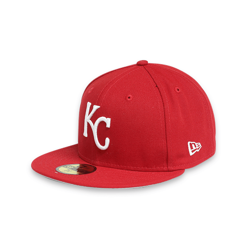 Kansas City Royals 50th Anniversary Red 59FIFTY Fitted Hat for Men - Official MLB Baseball Cap for Royals Fans, Games & Sports Events