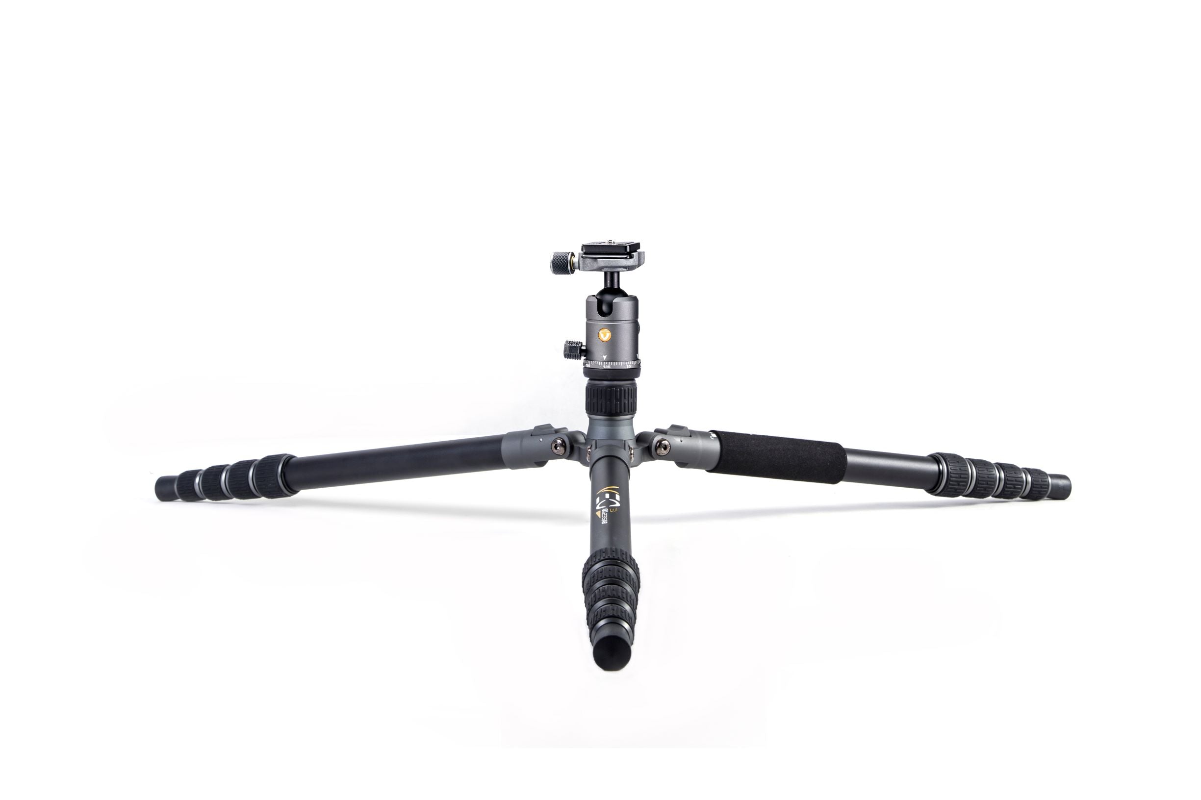 VEO 3 GO 235AB Professional Aluminum Camera Tripod & Monopod with Ball Head - Includes Bluetooth Remote & SPC Technology for DSLR/Smartphone - Perfect for Travel, Vlogging & Outdoor Photography