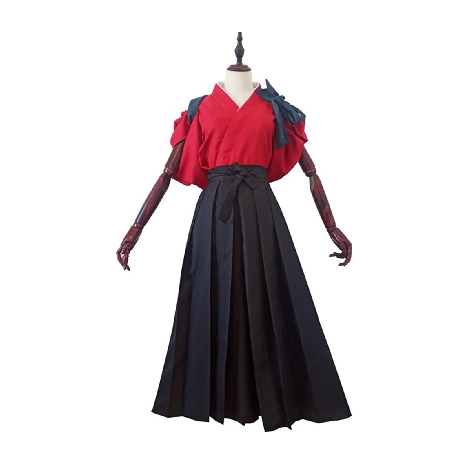 Wopee Anime Kamisama Kiss Momozono Nanami Cosplay Costume - Kimono Set (Size: S+) for Conventions, Halloween & Themed Parties