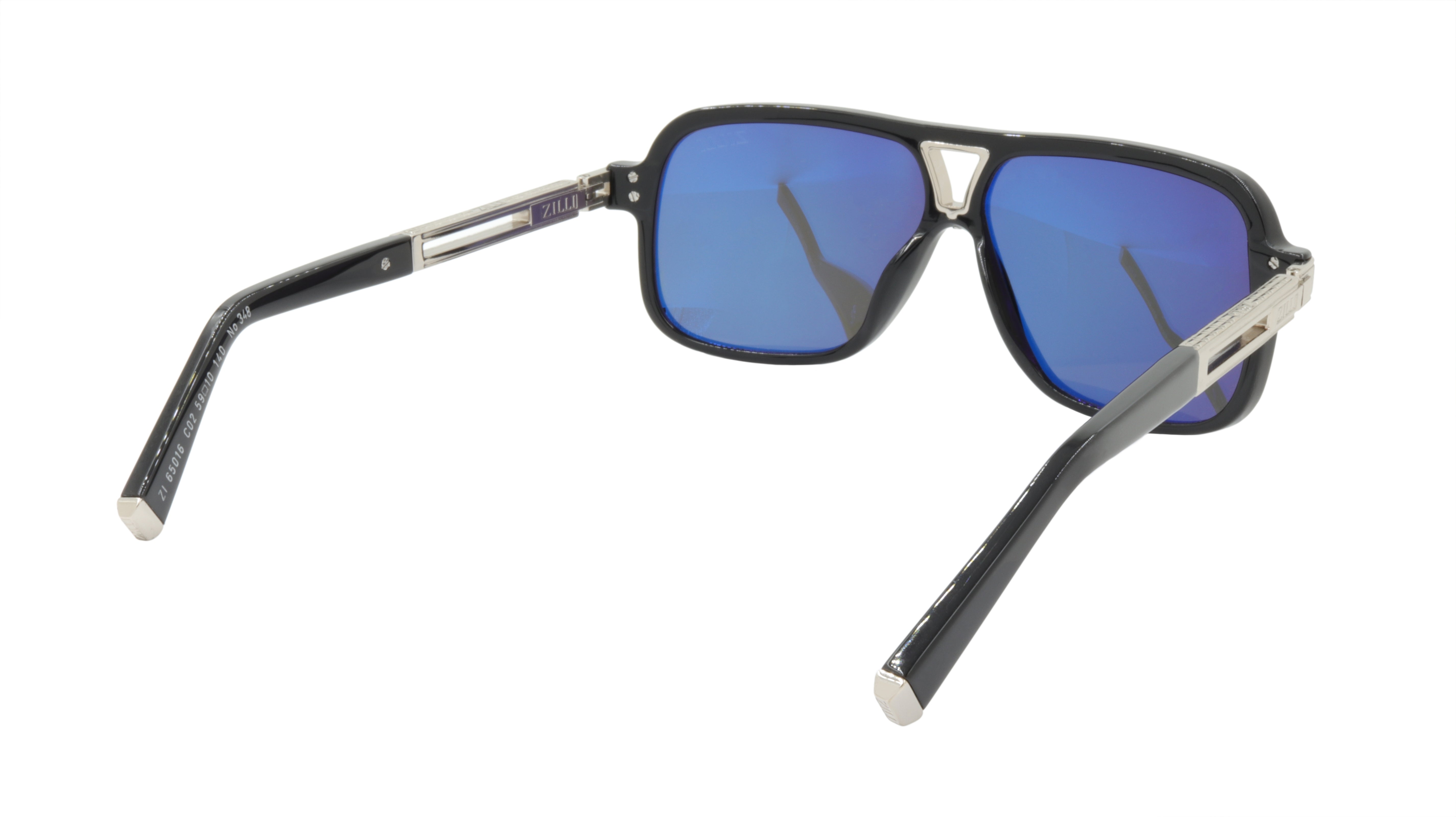 ZILLI Luxury Titanium Acetate Polarized Sunglasses - Handmade in France - Model ZI 65016 C02 - UV Protection for Driving, Travel & Outdoor Activities