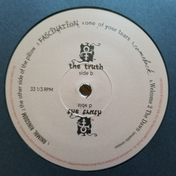 The Artist (Formerly Known As Prince) - The Truth (Vinyl LP Album, Record Store Day RSD Exclusive, Near Mint NM/M Condition) - Perfect for Collectors & Music Enthusiasts