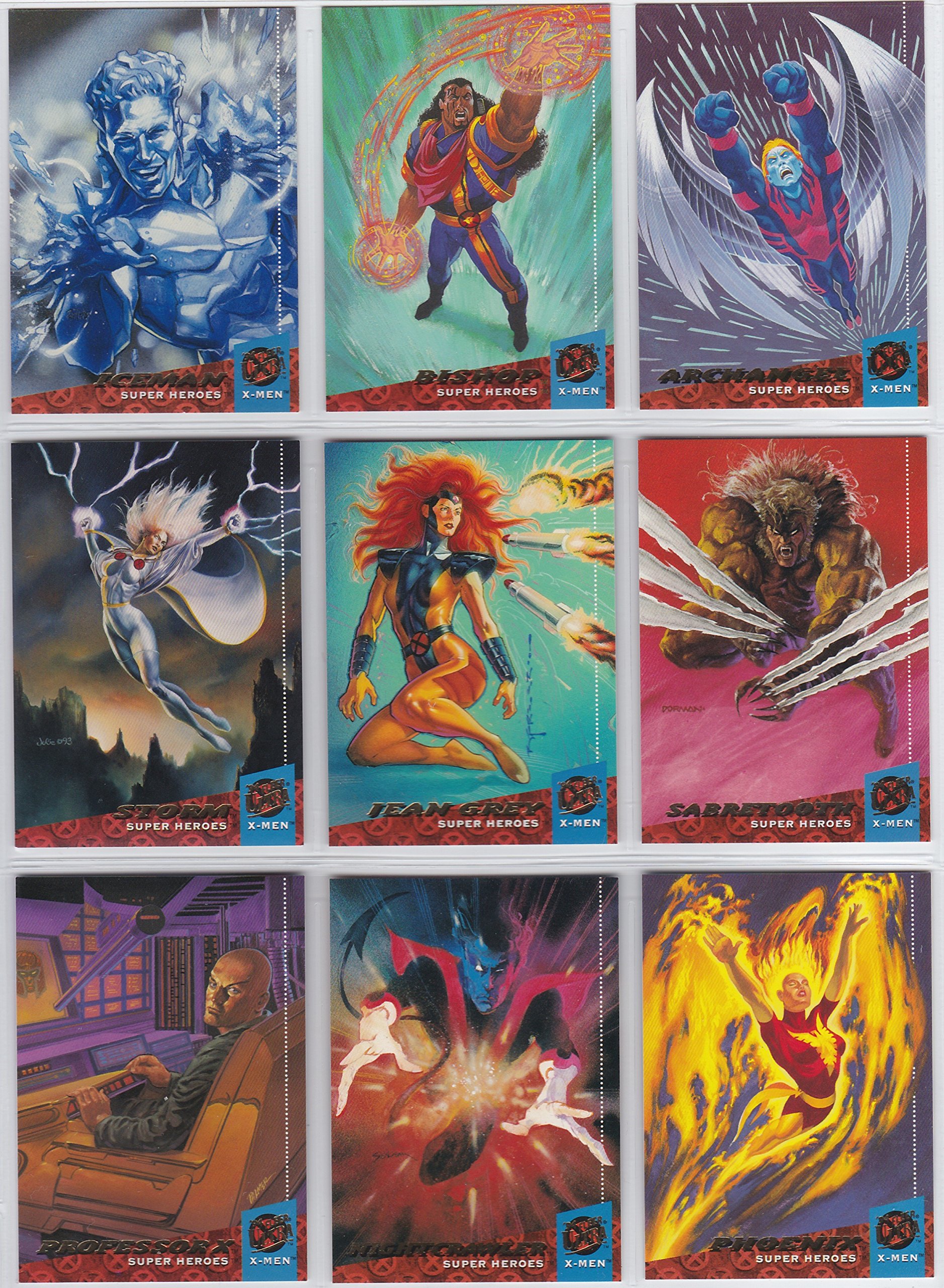 1994 Fleer Ultra X-Men 150-Card Complete Base Set NM/M Condition - Marvel Trading Cards for Collectors & Superhero Fans | Perfect for Display, Investment & Nostalgic Gift Giving
