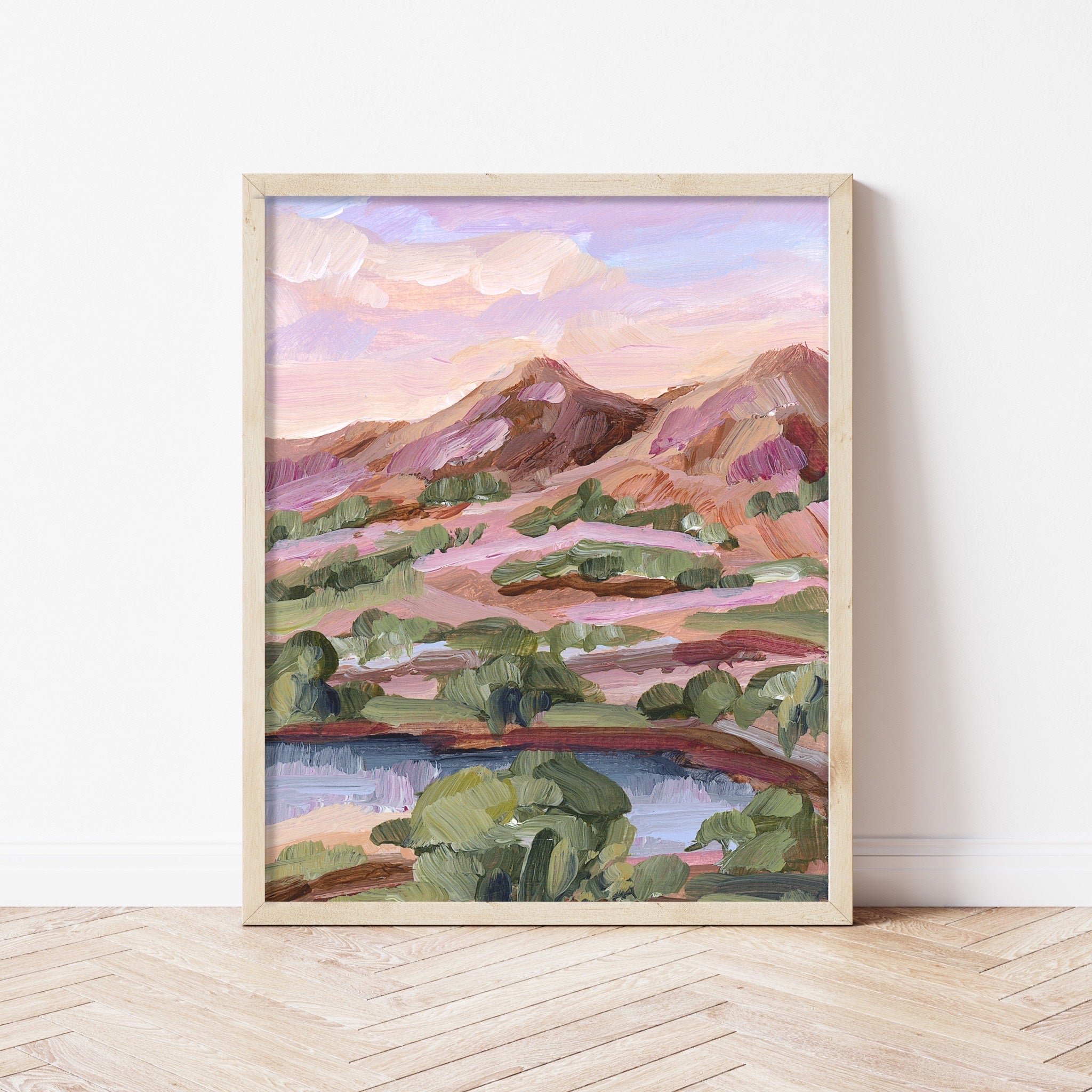 Phoenix Sunset Art Print - Stunning Wall Decor for Living Room, Bedroom & Office | Perfect Home & Gift Idea