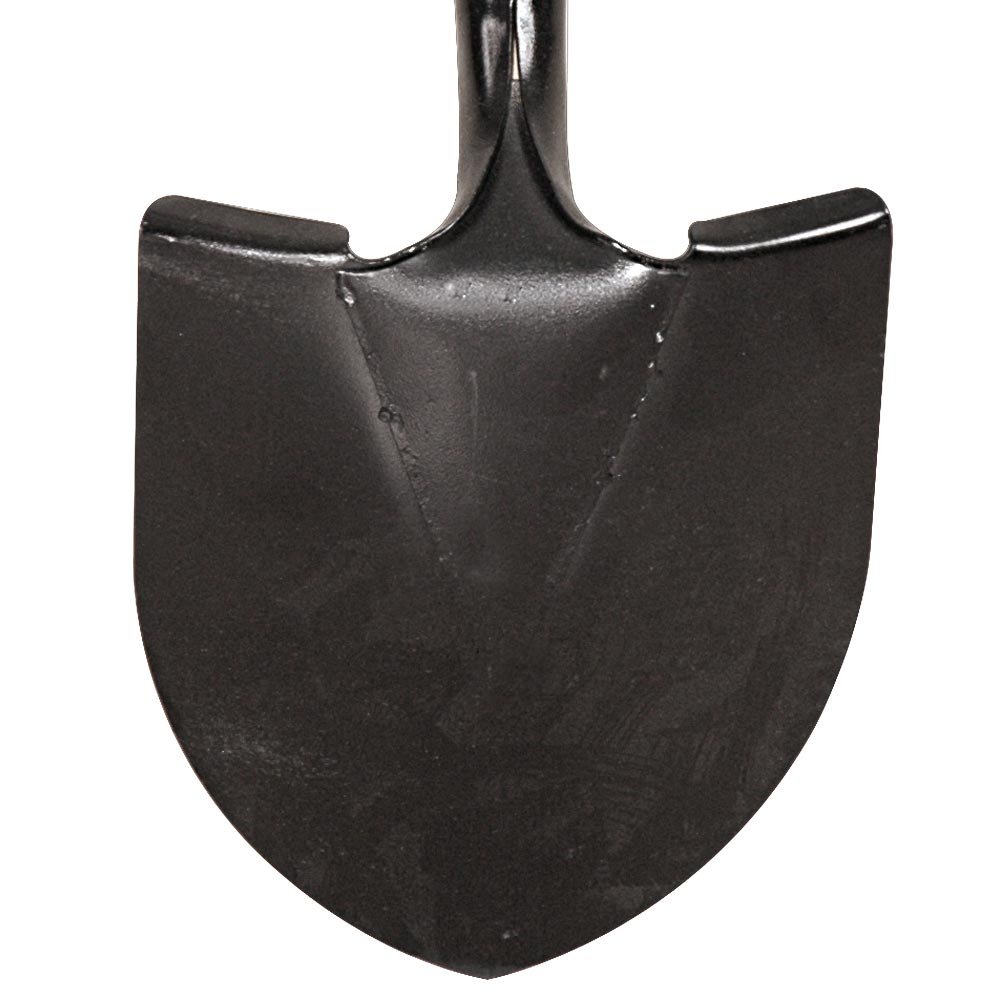 Razorback Round Point Closed Back Shovel with Straight Handle - Heavy Duty Garden Shovel for Digging, Trenching & Landscaping - Perfect for Gardening, Construction & Outdoor Projects