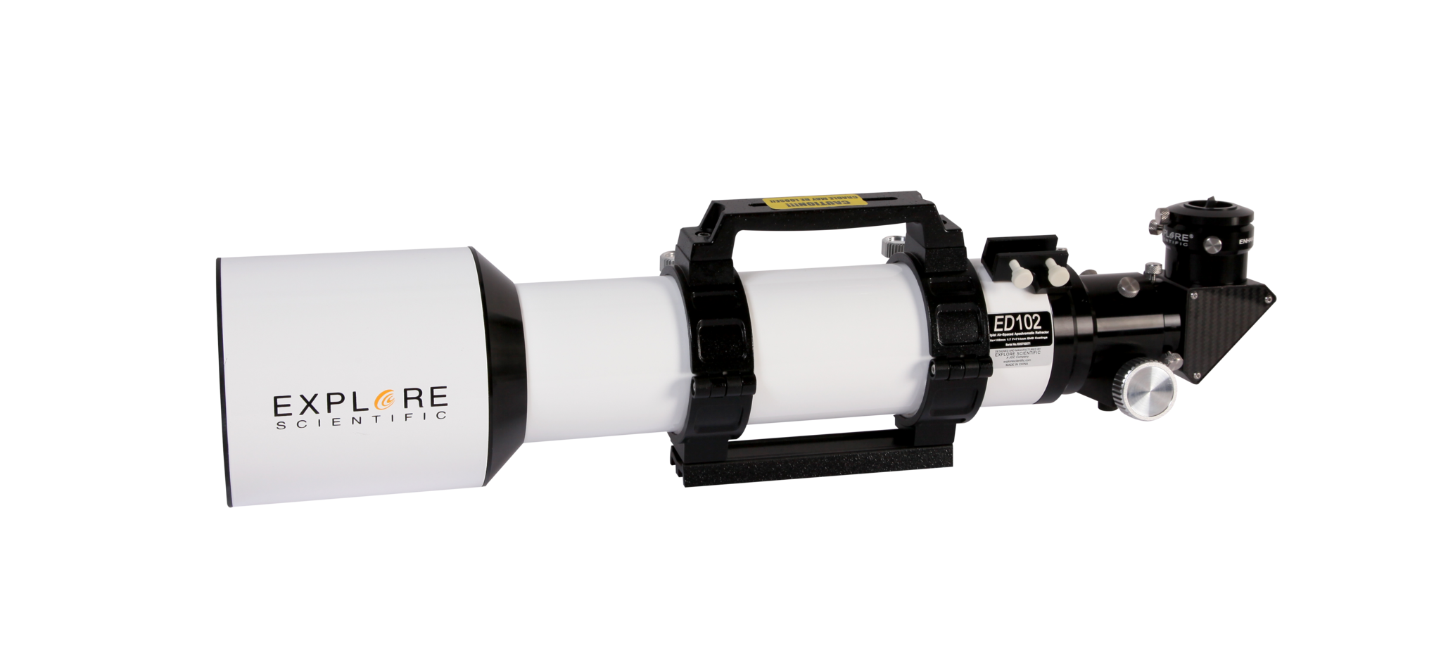 102mm Apochromatic Refractor Telescope - FCD1 ED Triplet Lens, Essentials Series (ES ED10207 02) for Astrophotography & Stargazing