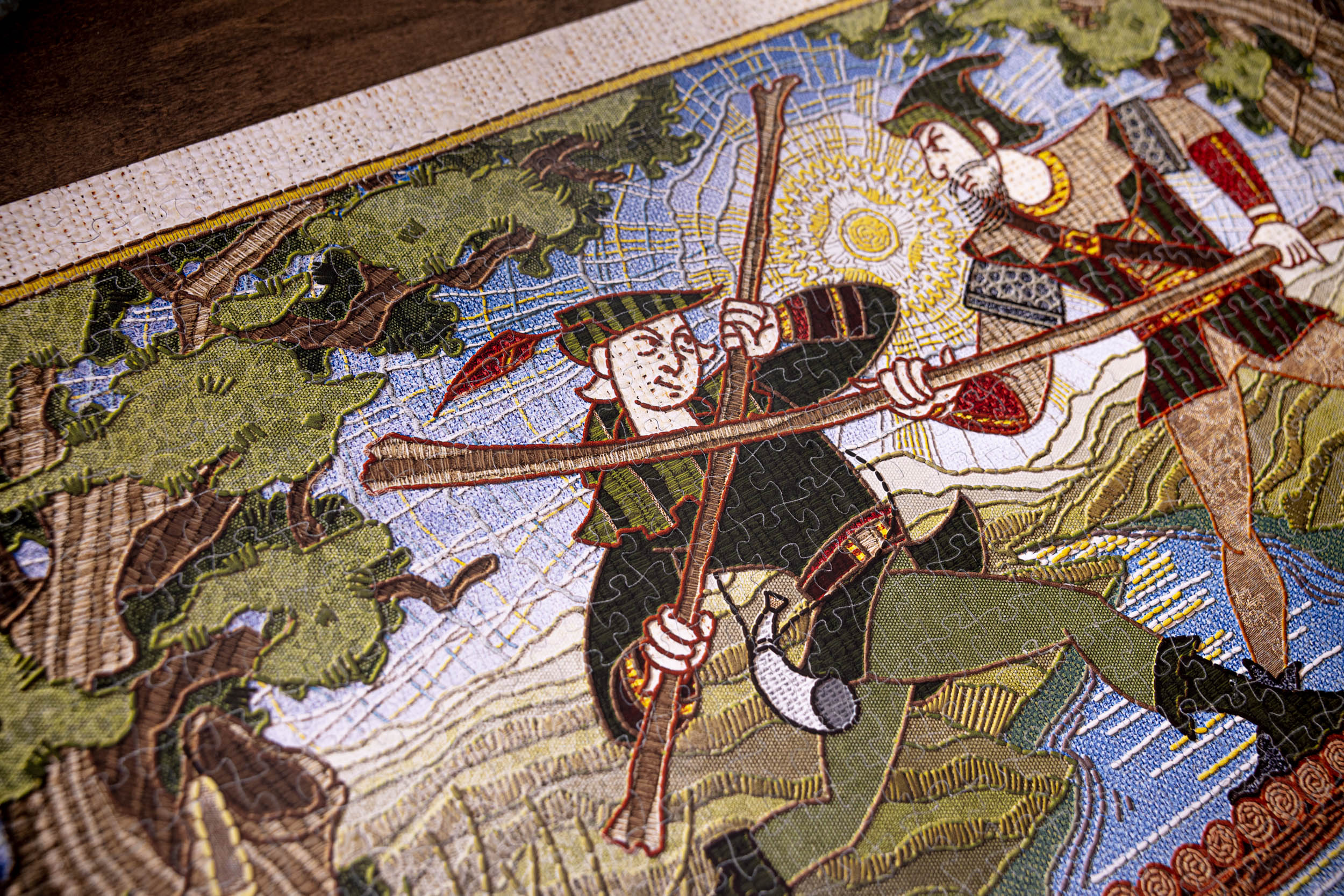 Robin Hood Puzzle Set - 300 Piece Medieval Adventure Jigsaw Puzzle for Adults & Kids - Perfect for Family Game Night & Educational Play