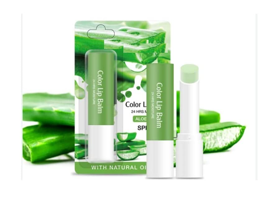 Glavon SPF 15 Lip Balm for Dry & Chapped Lips - 24 Hour Moisturizing with Aloe Vera - Perfect for Overnight Hydration & Daytime Sun Protection