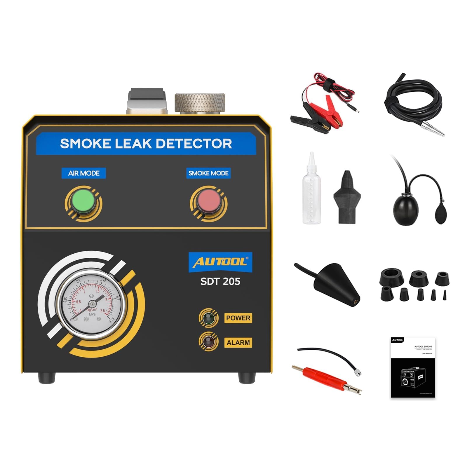 12V Automotive Smoke Machine - Car Pipe System Leak Detector | Fuel Leakage Diagnostic Tester for Cars, Motorcycles & Trucks | Perfect for Mechanics & DIY Auto Repair