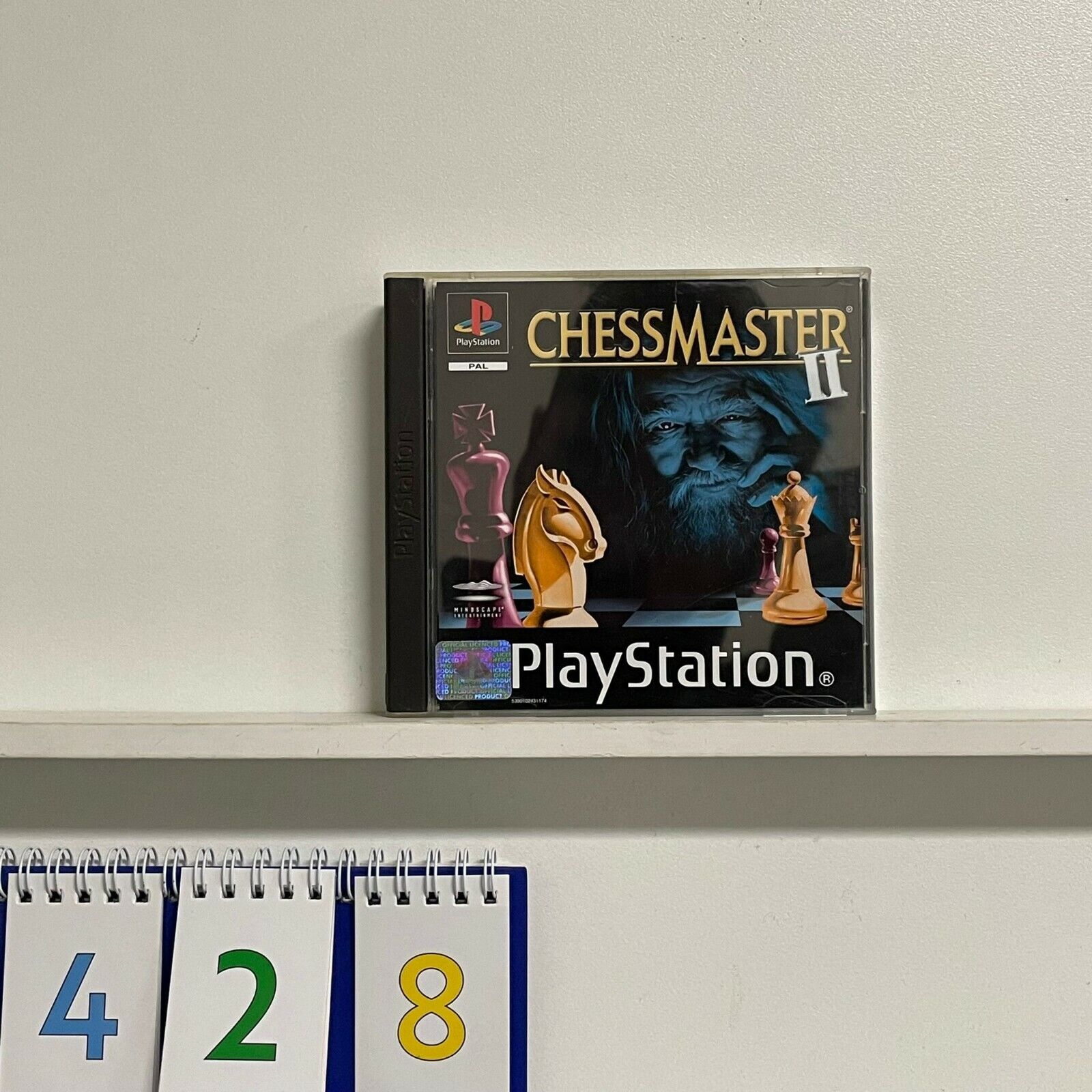 Chessmaster II PS1 Game for PlayStation 1 - Complete with Manual (PAL Version) - Classic Strategy Board Game for Family Game Nights & Retro Gaming Collectors