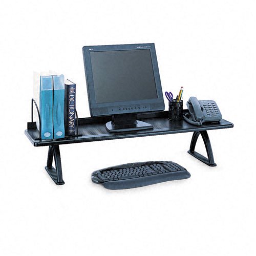 42 Inch Black Desk Riser - Perfect for Home & Office Workspace