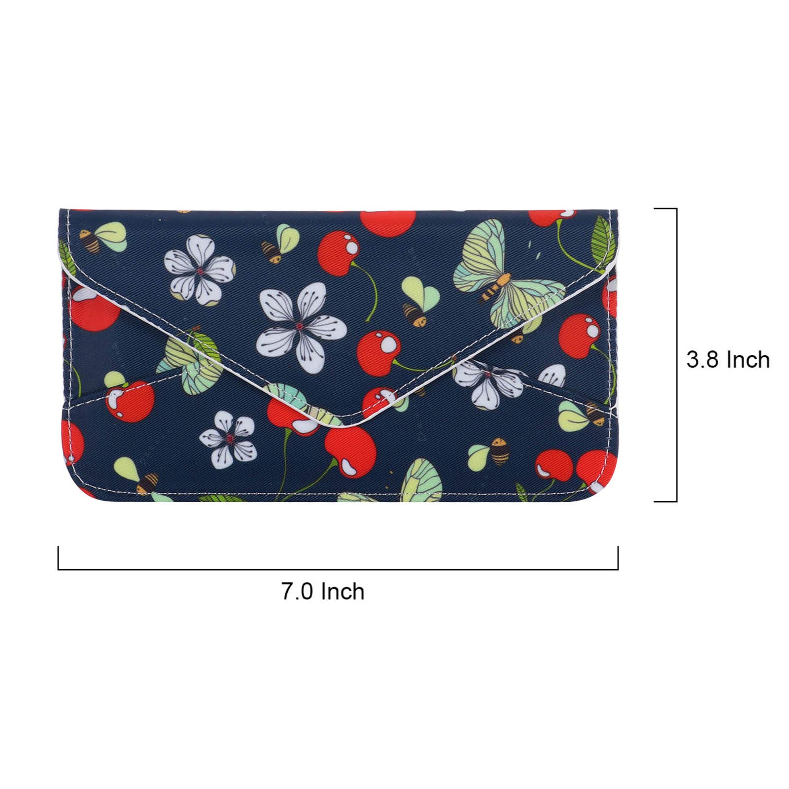 XEYOU Women's Slim RFID Blocking Leather Card Holder - Stylish Envelope Wallet for Credit Cards, ID & Cash - Perfect for Everyday Use, Travel & Gift Giving