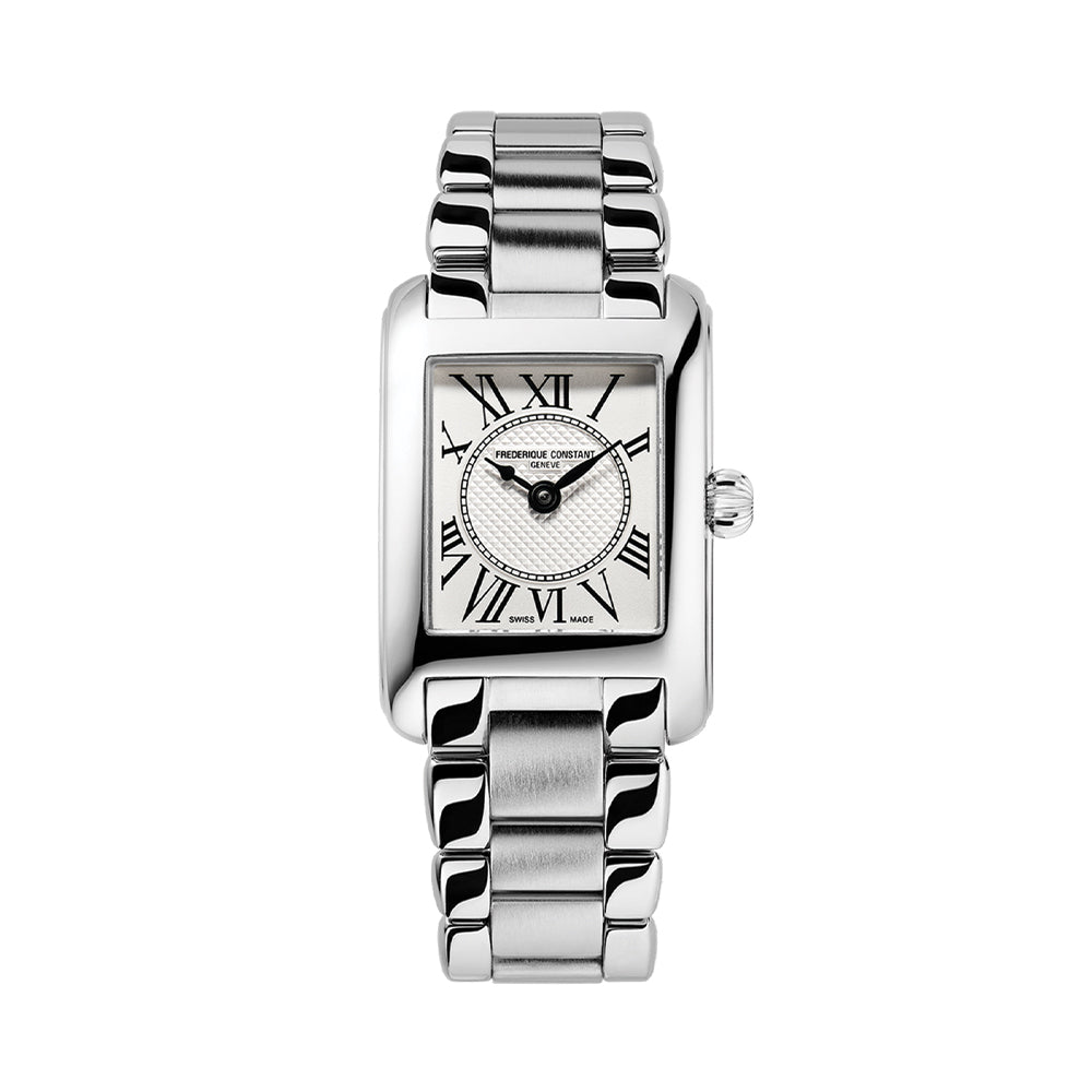 Classic Carrée Ladies 23mm Silver Bracelet Watch - Elegant Fashion Accessory for Women, Perfect for Office, Party & Everyday Wear
