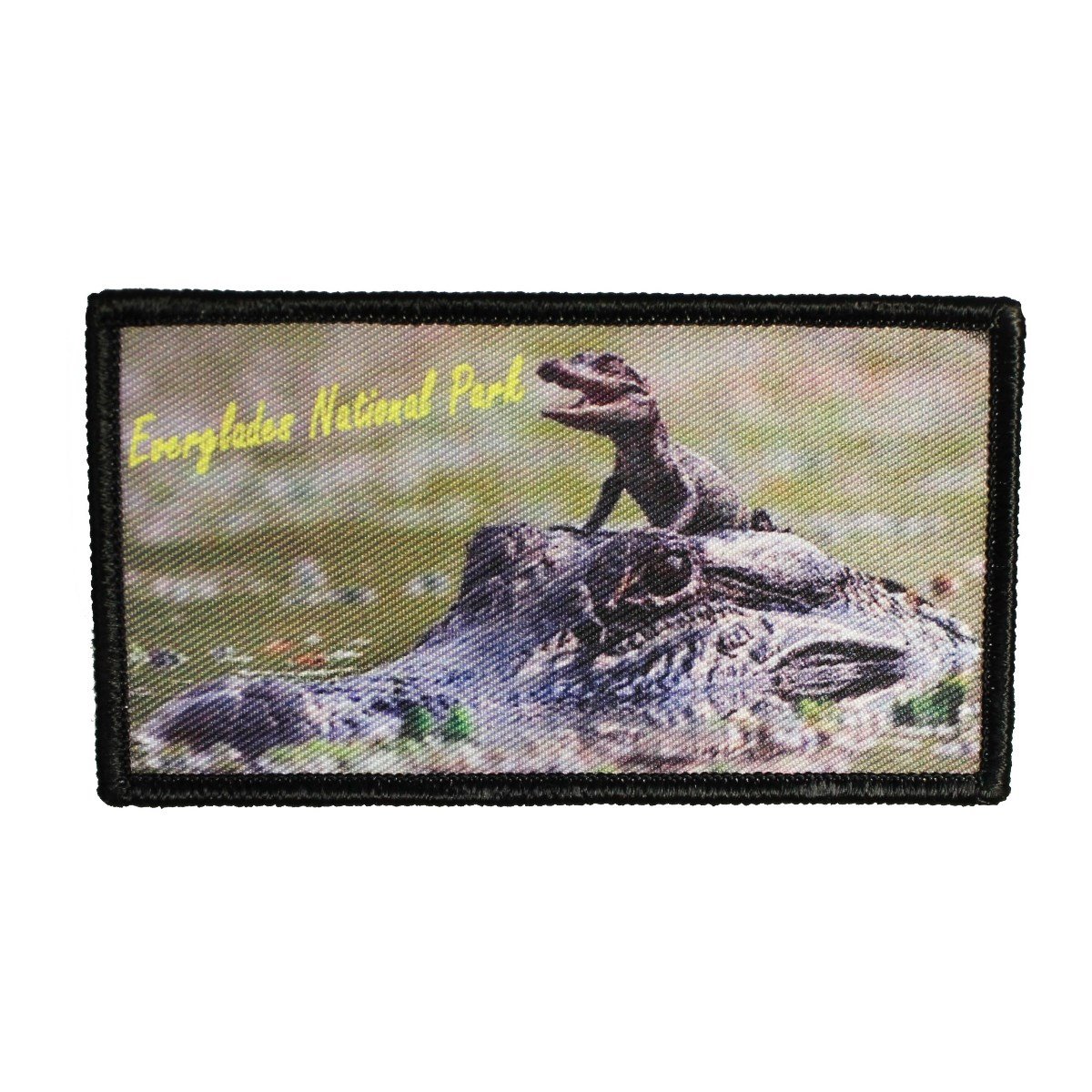 Everglades National Park Patch - Florida Souvenir Iron-On Applique for Jackets, Hats & Bags | Travel Accessories & Outdoor Gear