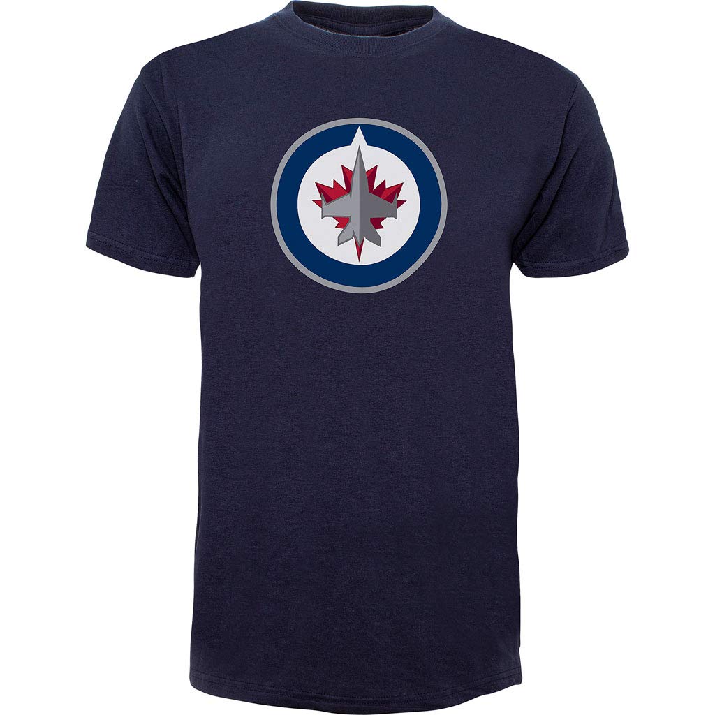 47 Brand Men's Fan Tee - Winnipeg Jets NHL Hockey Jersey T-Shirt | Comfortable Cotton Apparel for Game Day & Casual Wear