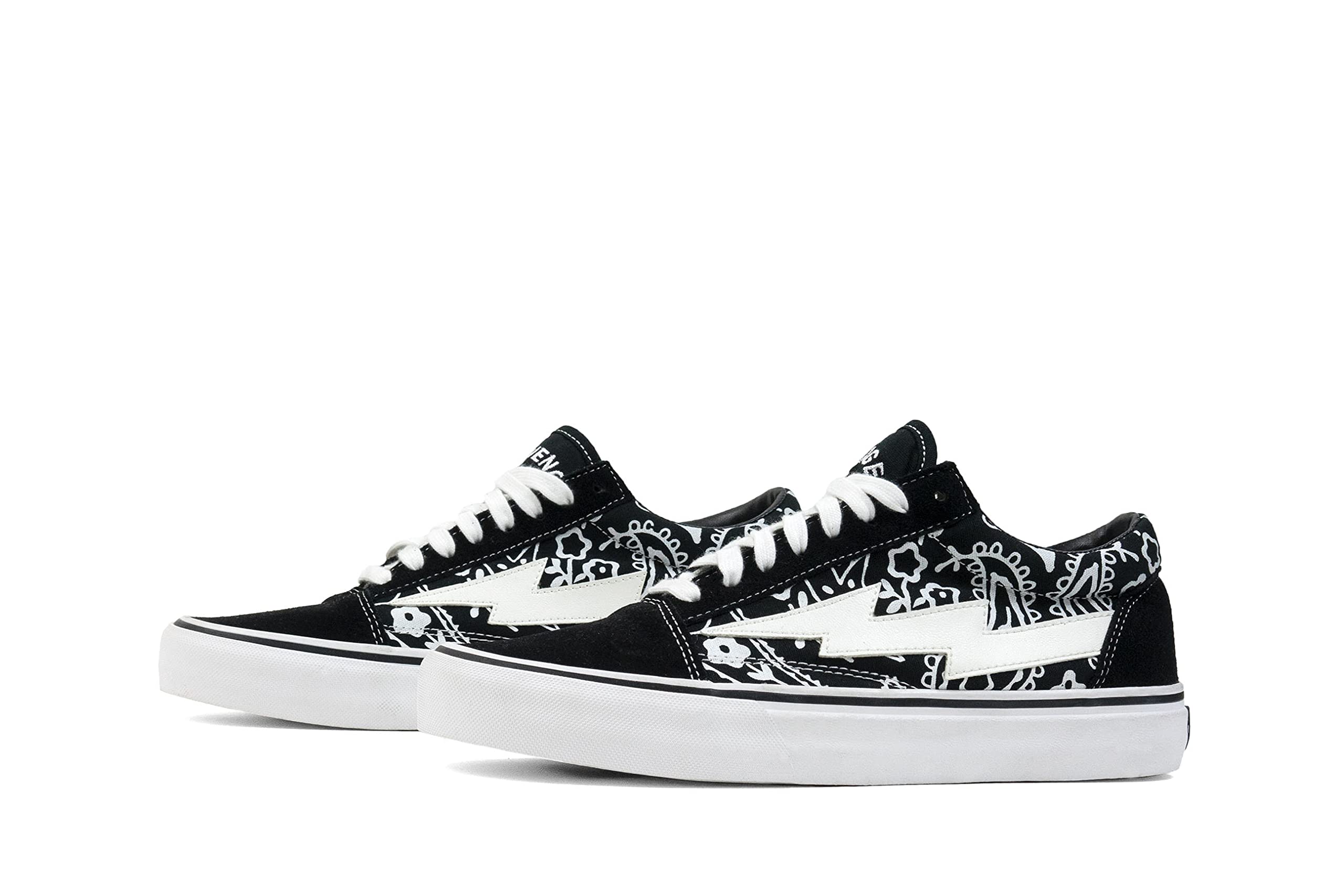 Revenge X Storm Black Canvas Sneakers - Old School Skate Shoes for Men & Women | Streetwear Fashion, Casual Wear, Skating & Urban Lifestyle