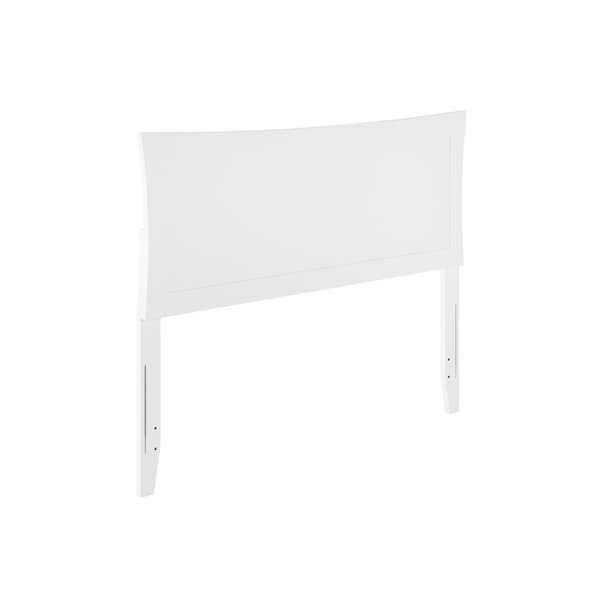AFI Metro Full Size Headboard with USB Charging Ports - White Upholstered Bed Frame Headboard for Modern Bedrooms | Perfect for Master Bedroom, Guest Room & Apartment Decor