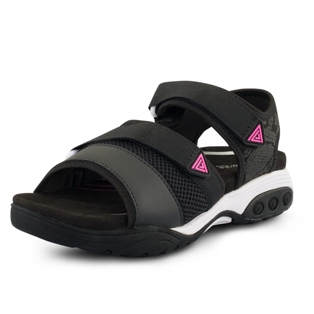Mia Women's Adjustable Sport Sandals - Lightweight Hiking & Beach Walking Shoes for Outdoor Activities