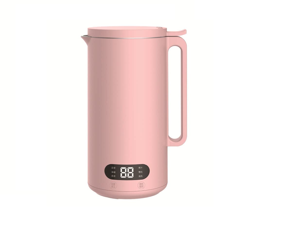 Mini Electric Soybean Milk Maker - Automatic Soy Milk Machine, Fruit Juicer, Rice Paste Maker & Food Blender (110V, 350ml) - Perfect for Home Breakfast, Healthy Smoothies & Baby Food Prep