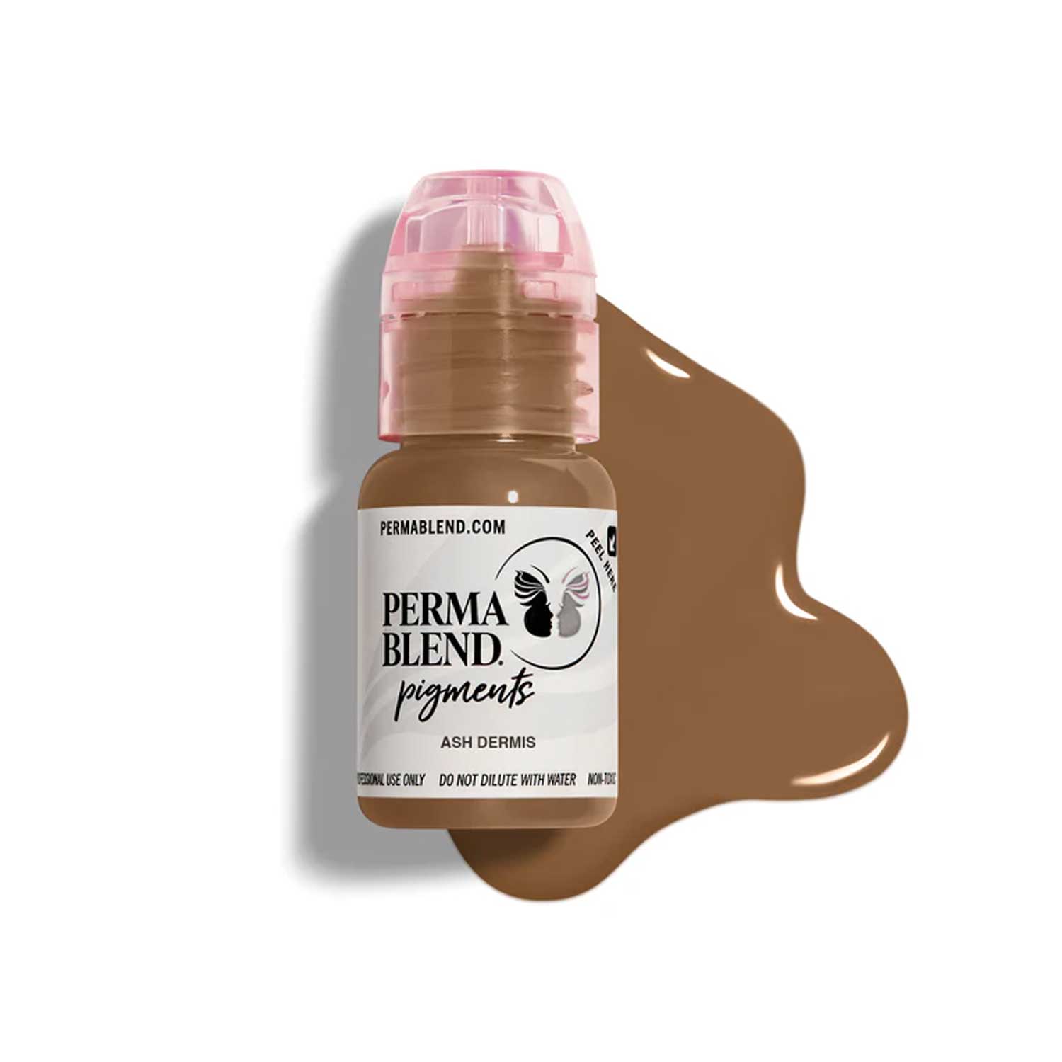 Permablend Ash Dermis Pigment - Professional Tattoo Ink for Realistic Grey Tattoos | Ideal for Sleeves, Portraits & Cover-Ups