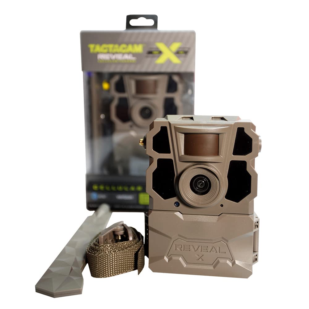 TACTACAM 2 Pack Reveal X Gen 2.0 LTE Cellular Trail Camera - AT&T & Verizon Compatible - HD Video/Photo with Low Glow IR Flash - Hunting Gear, Wildlife Monitoring, Home Security Surveillance Camera for Outdoor Use