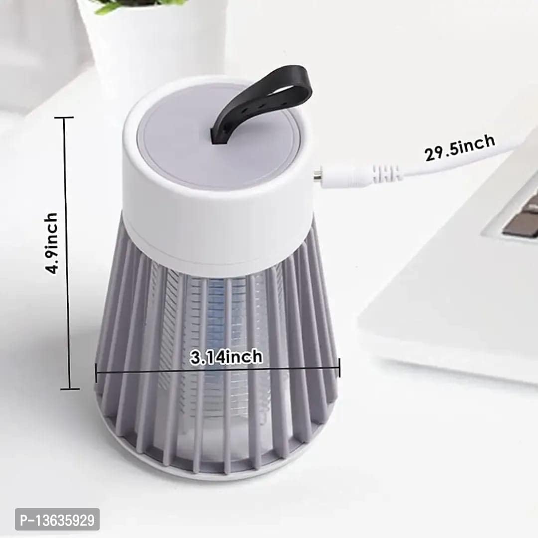 Premium Electric Mosquito Killer Lamp with UV Light - Indoor Fly & Mosquito Trap for Home, Bedroom, Kitchen | Advanced Mosquito Catcher & Insect Zapper | Safe & Chemical-Free Bug Control for Night Use