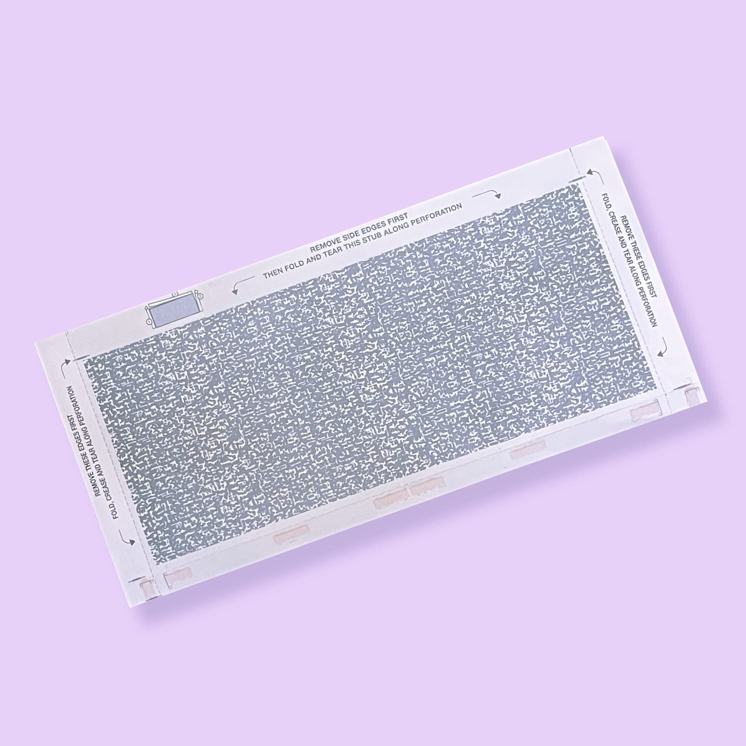 Compuchecks Pressure Seal Checks - Z Fold Self Seal Mailer Checks (8.5 x 11, Pack of 5000) for Business Payroll & Bulk Mailing | Secure Check Printing Solution