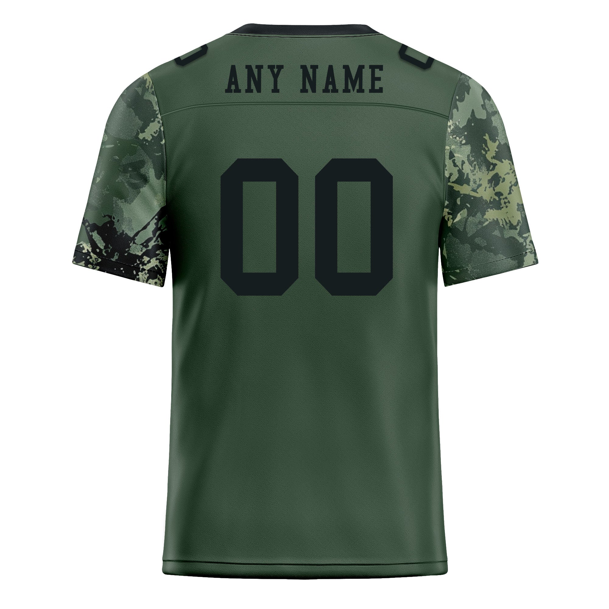 Custom Camo Personalized Authentic Football Jersey FBJ02 D06129 - Perfect for Game Day, Tailgating & Fan Apparel Gifts