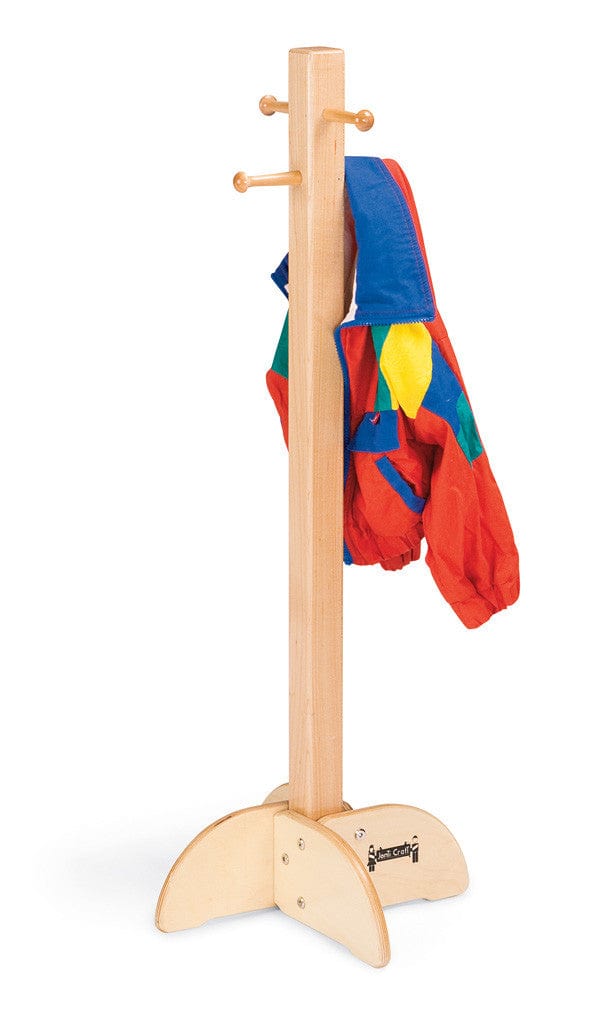Jonti Craft 36-Inch Tall Coat Tree - Sturdy Wooden Coat Rack for Entryway, Hallway, or Bedroom - Perfect for Hanging Jackets, Hats, Scarves & Bags