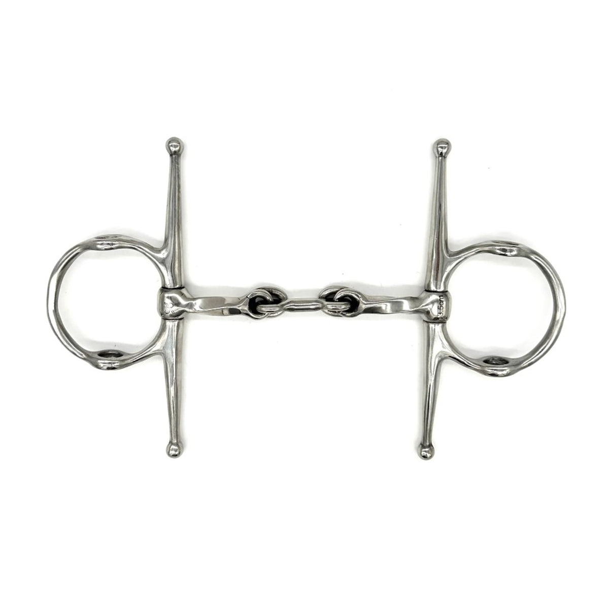 AJR Twisted Locking Dog Bone Nelson Gag Bit for Horses - Stainless Steel Horse Training Bit with Secure Locking Mechanism - Perfect for Western Riding, Dressage & Horse Training Sessions