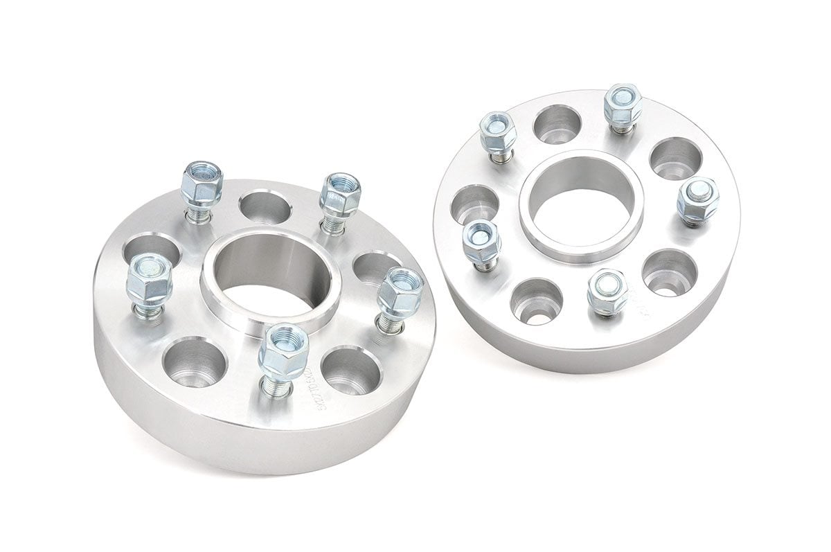 2 Inch Wheel Spacers for Jeep Gladiator JT & Wrangler JL (2018-2025) - 5x5 Bolt Pattern - Heavy Duty 4WD Wheel Adapters - Perfect for Off-Roading & Enhanced Stance