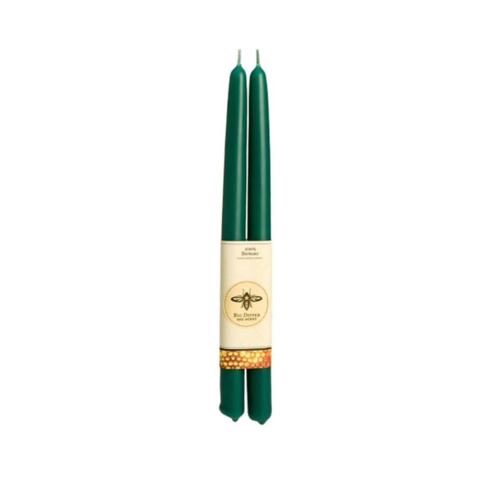 100% Pure Beeswax Taper Candles - Handmade Natural Beeswax Candles for Home Decor, Romantic Dinners, and Relaxing Ambiance | Eco-Friendly & Long-Lasting