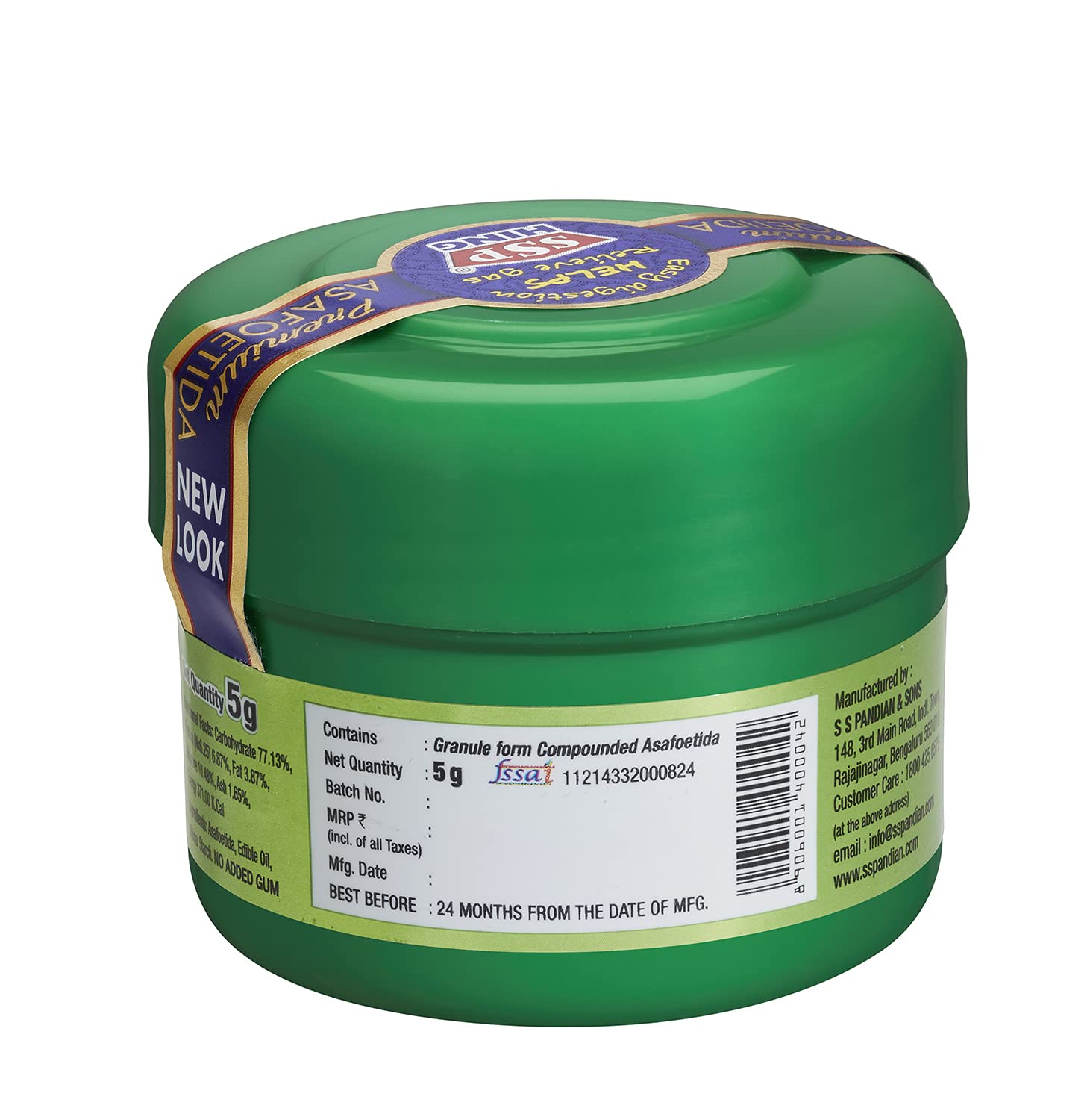 SSP Asafoetida Crystal (Hing) 10G - Premium Strong Granules for Authentic Indian Cooking | Adds Rich Flavor to Curries, Lentils & Vegetarian Dishes | 5 Gram Resealable Pack | Perfect for Home Chefs & Ayurvedic Recipes