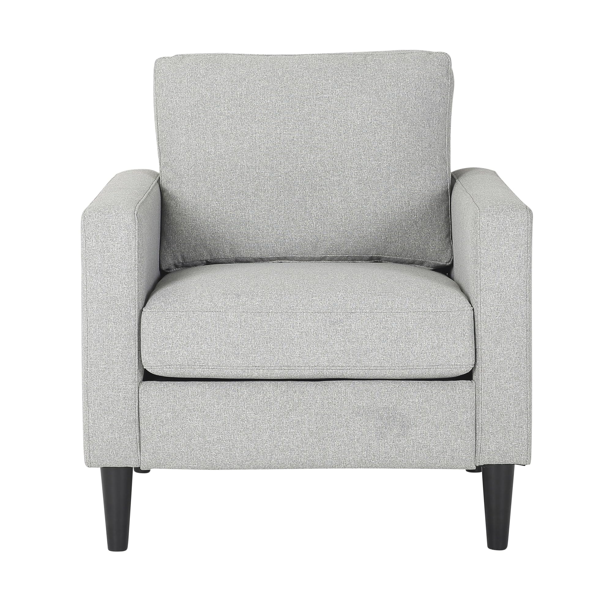 LumiSource Wendy Fabric Arm Chair - Modern Accent Chair for Living Room & Bedroom, Comfortable Upholstered Lounge Chair for Reading, Relaxing, or Home Office Use