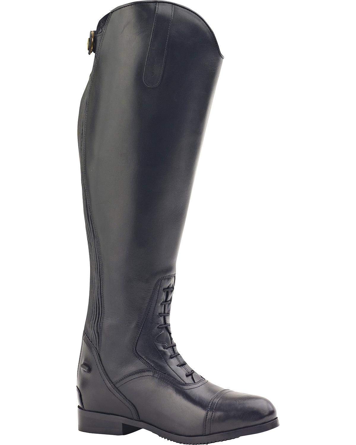 Ovation Women's Equestrian Boots - Comfortable Riding Boots for Horseback Riding, English & Western Style - Perfect for Horse Shows, Trail Riding & Stable Work