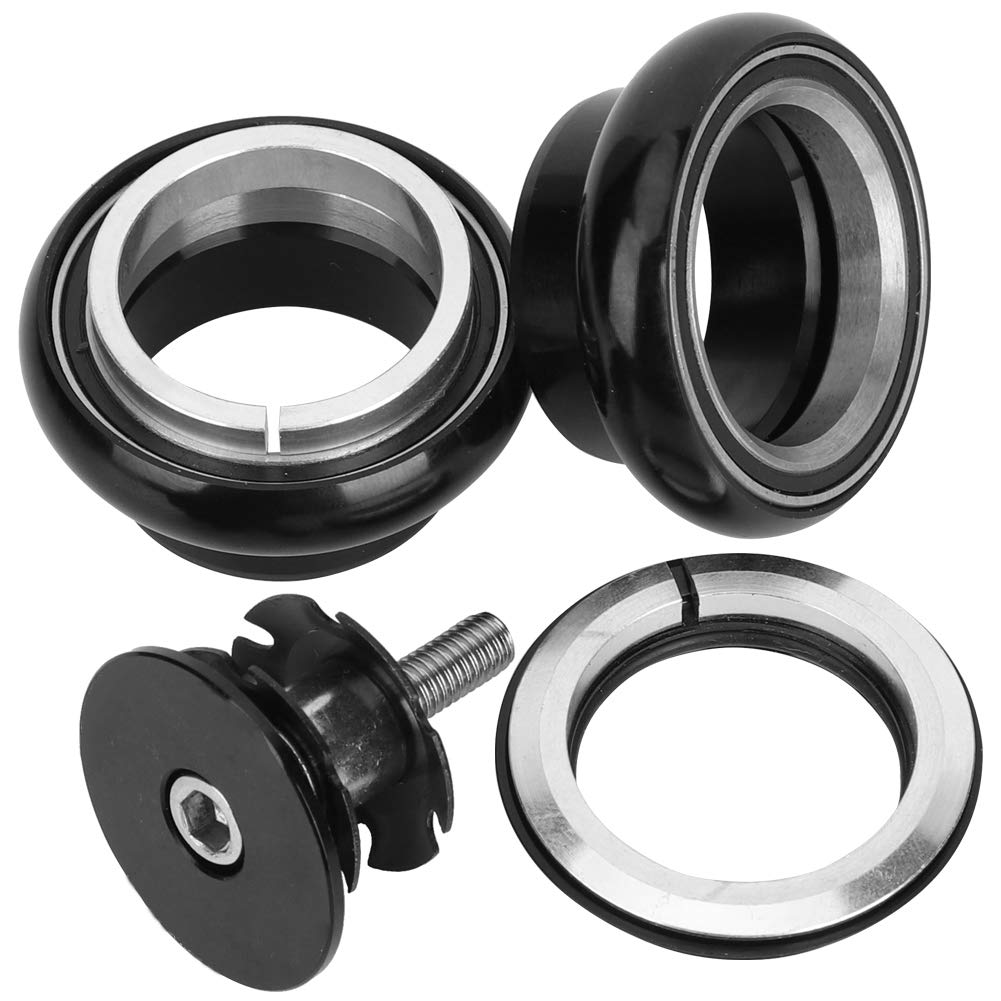 **Keenso 34MM Aluminum Alloy Bicycle Headset - Durable Bike Bearing for Mountain, Road & Electric Bikes - Perfect for Upgrades & Repairs**    *(Use Case: Ideal for cycling enthusiasts, bike mechanics, and DIY upgrades to enhance bike performance and durability.)*