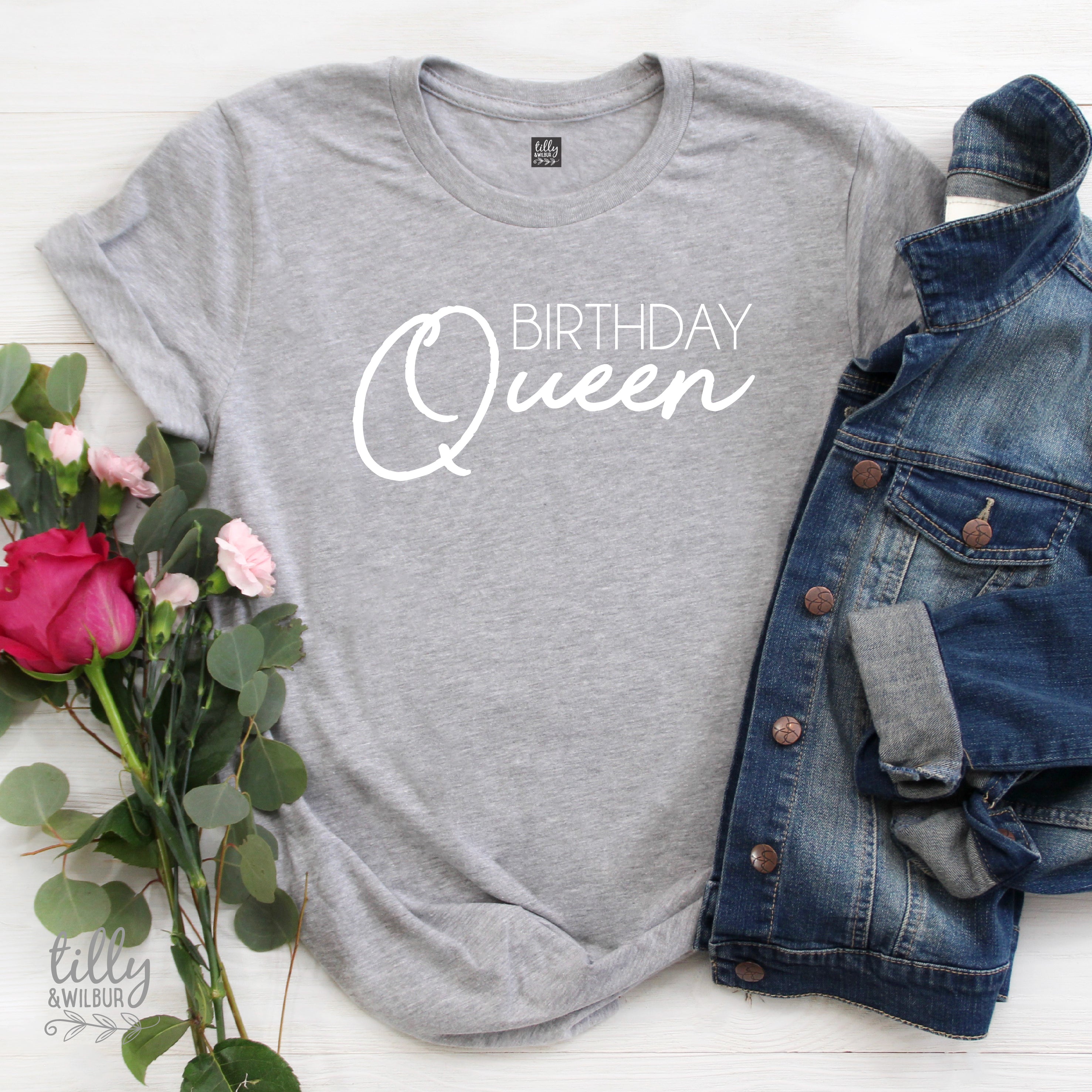 Birthday Queen Sash - Elegant Rhinestone Crown & Tiara for Women & Girls - Perfect for Birthday Parties, Bachelorette, Pageants & Special Events