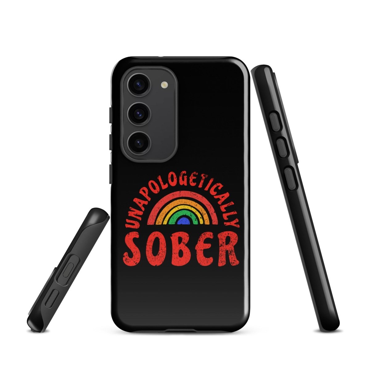 Rainbow Samsung Phone Case - Shatterproof & Stylish Protective Cover for Galaxy S21/S20/Note 20 - Vibrant LGBTQ+ Pride Design - Perfect for Everyday Use, Parties & Pride Events