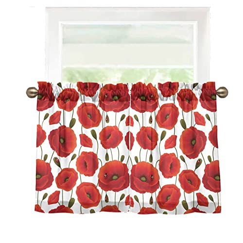 05#red Poppy Flower