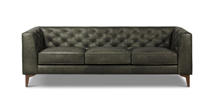 Essex Sofa - Modern Comfortable Couch for Living Room, Lounge & Office - Upholstered Fabric Sectional with Sturdy Frame - Perfect for Relaxing, Entertaining & Small Spaces