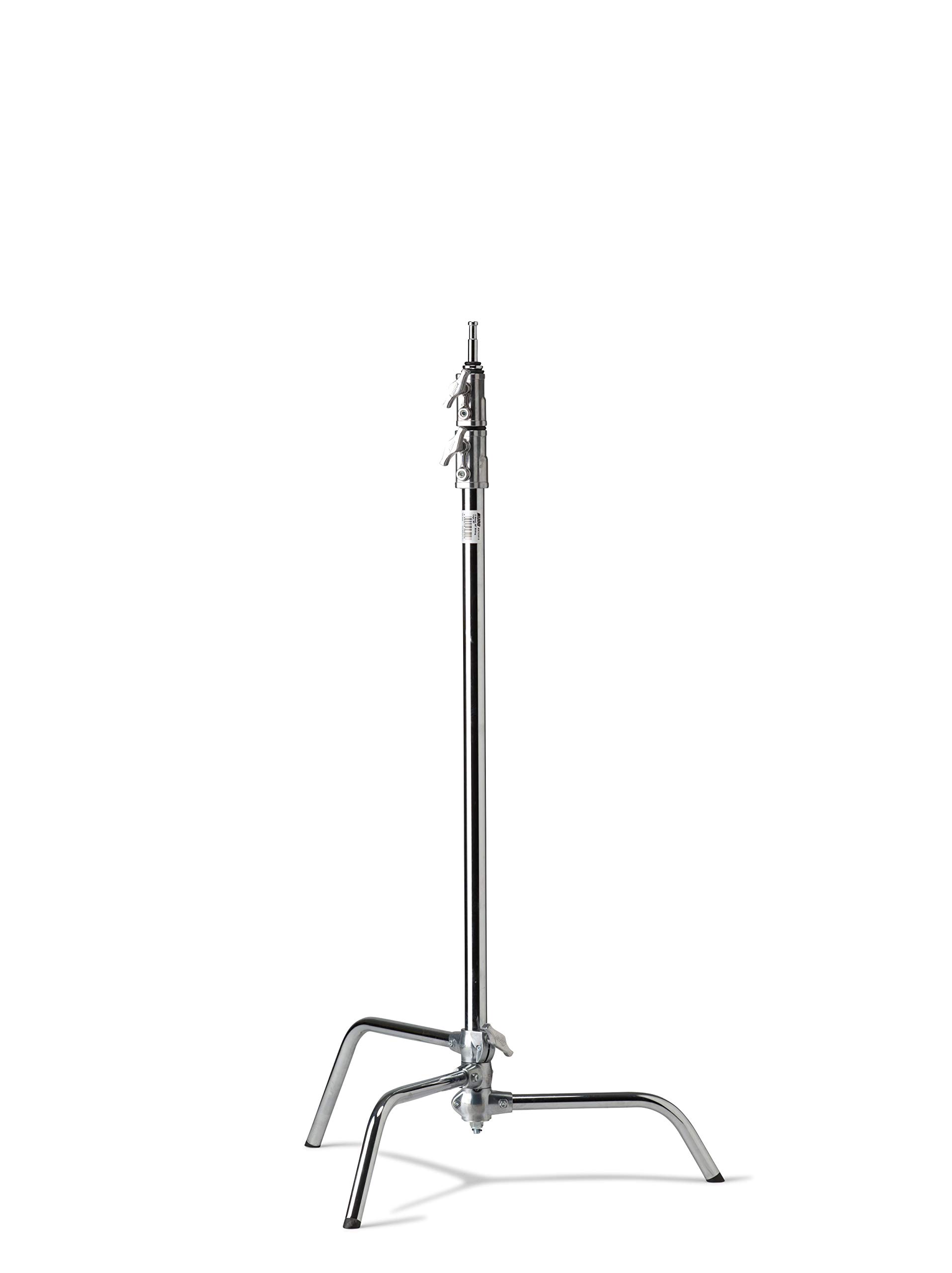 Kupo 40in Professional C-Stand with Sliding Leg - Heavy Duty Aluminum Stand for Photography & Video Studio (KS703512) - Perfect for Lighting, Reflectors, and Backdrop Support