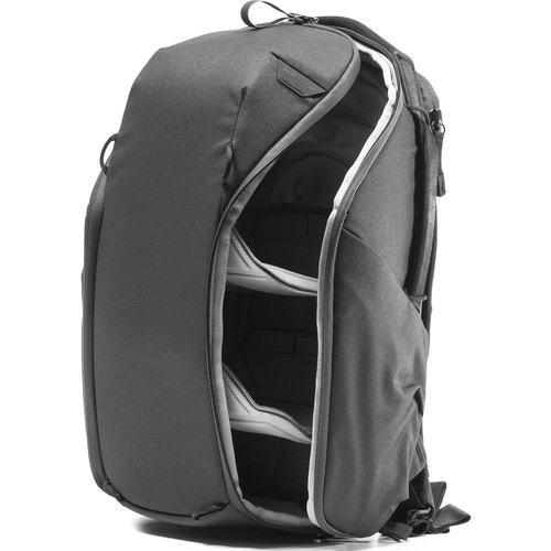 Peak Design Everyday Backpack 15L - Waterproof Laptop Backpack with Zip Closure in Black | Perfect for Work, Travel & Photography Gear