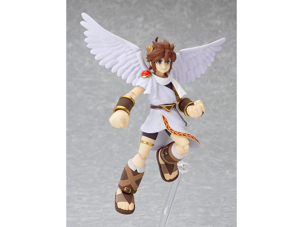 Figma #175 Pit (Reissue) Action Figure - Kid Icarus: Uprising Video Game Collectible for Display & Gaming Enthusiasts